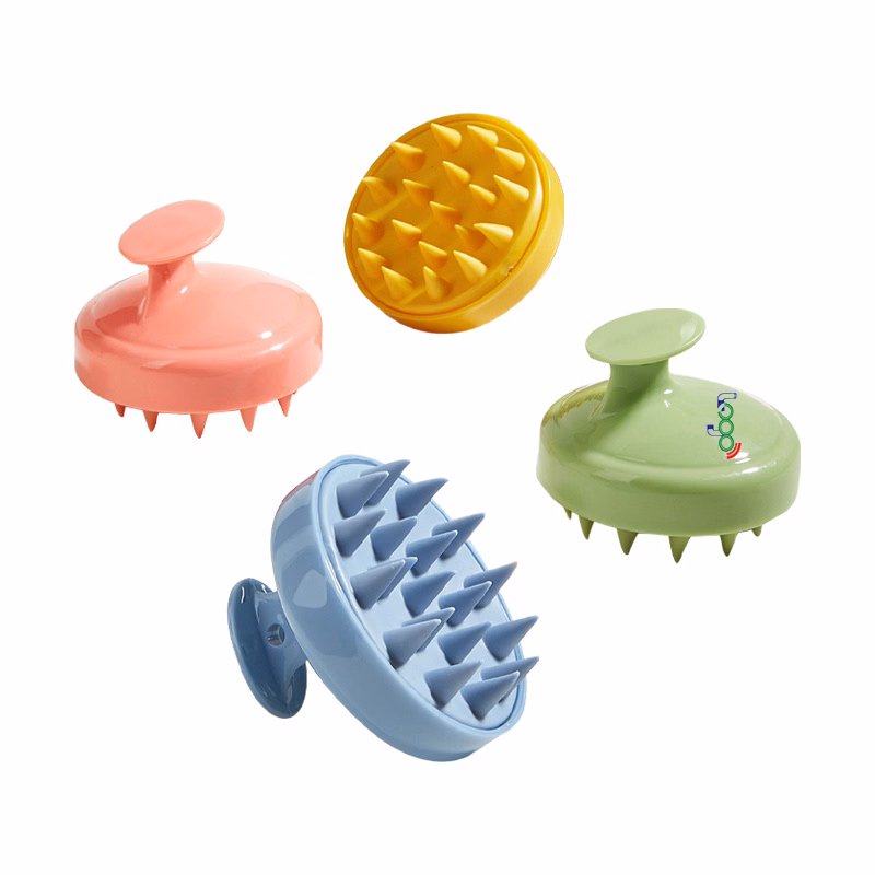 Dry-Wet Home Soft Silicone Baby Shampoo Brush