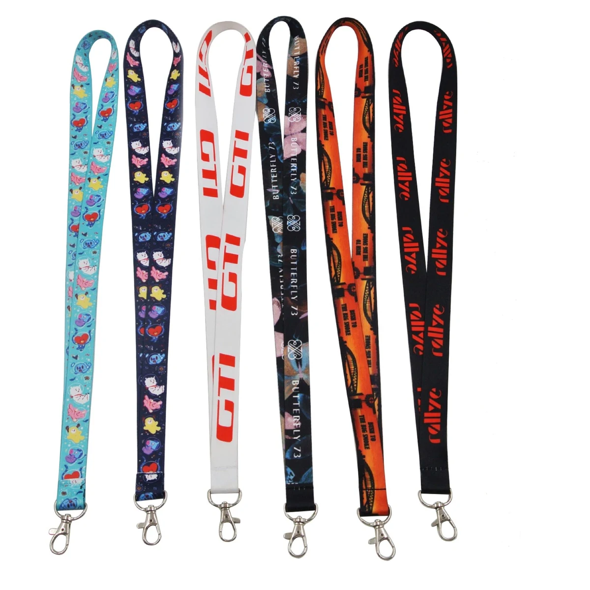 3/4" Sublimation Lanyard 1