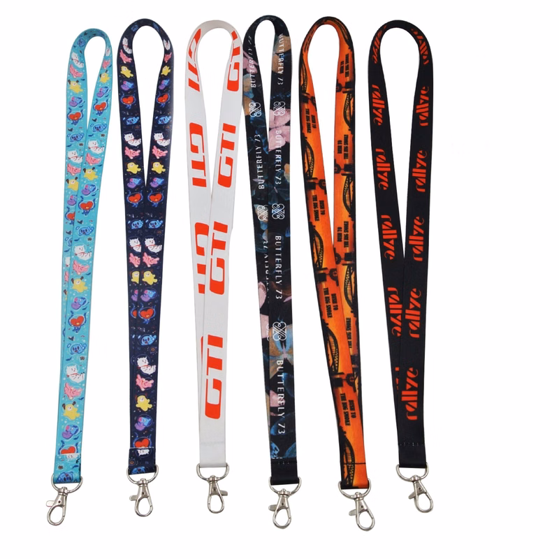 3/4" Sublimation Lanyard