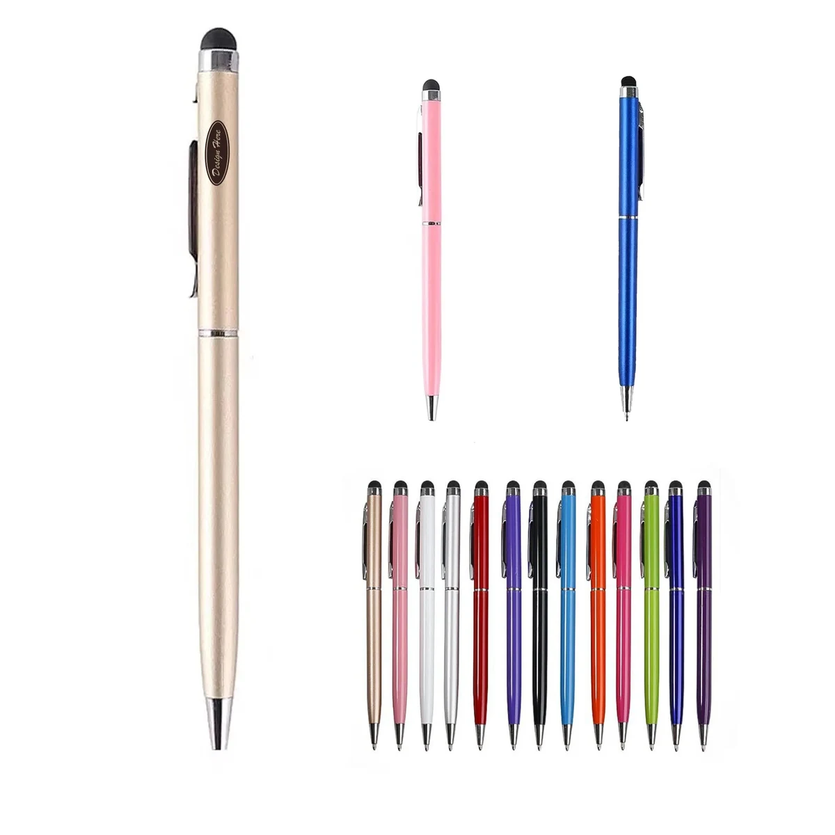 Brass Stylus Ballpoint Pen 1