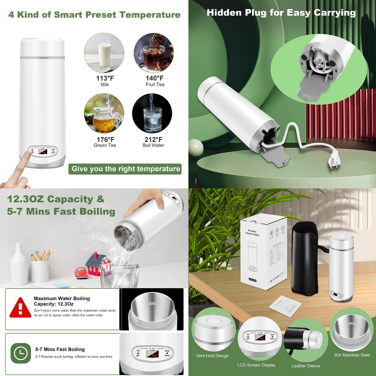 Travel Kettle with Temperature Control 1