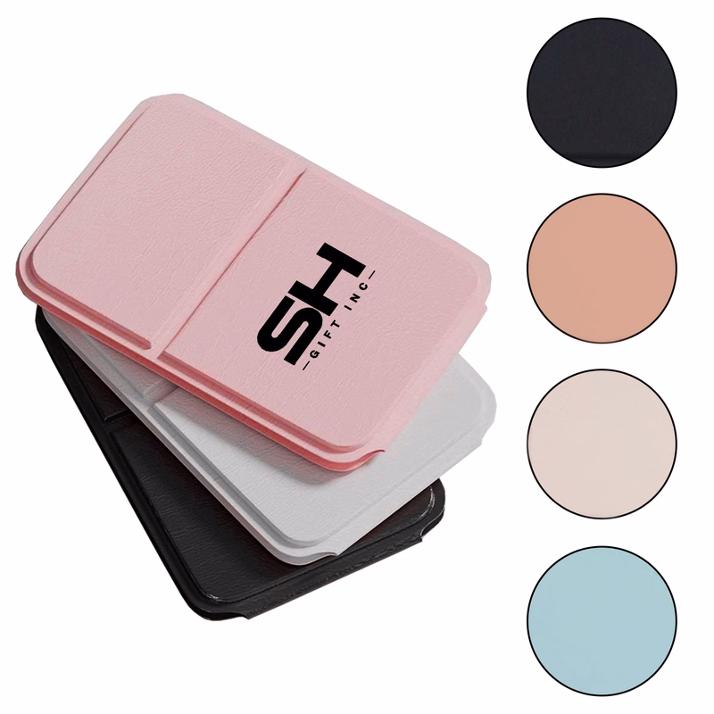 Portable PU Leather Case Mini Makeup Mirror 100MOQ