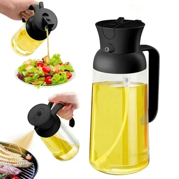 18oz two-in-one oil dispenser for cooking 1