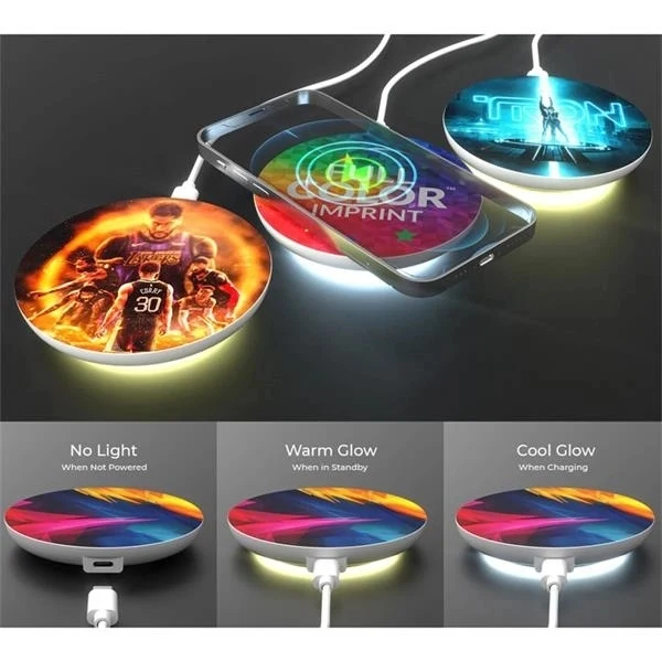 LED Light 15W Wireless Charger 1