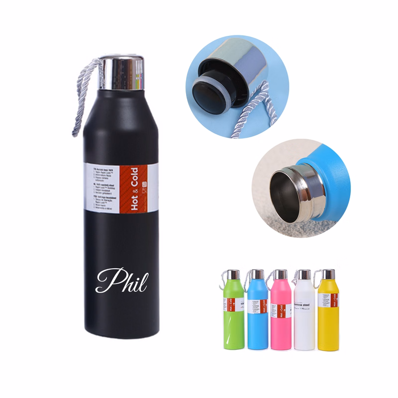 17oz Portable Stainless Steel Insulated Sports Bottle