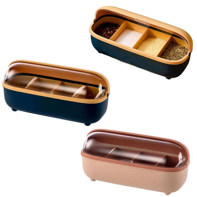 Capsule Shaped Condiment Box