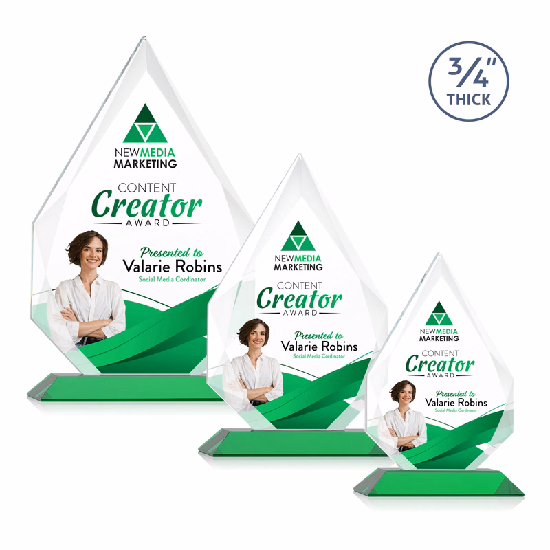 Hawthorne VividPrint™ Award - Green