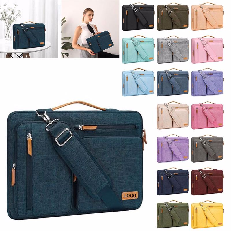 Protective Laptop Shoulder Messenger Bag