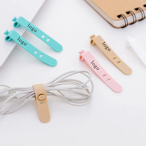 Anti-Lost Desktop Earphone Clip Organizer Cable Winder 1