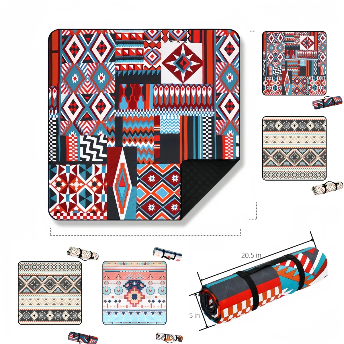 Portable outdoor camping waterproof picnic mat 1
