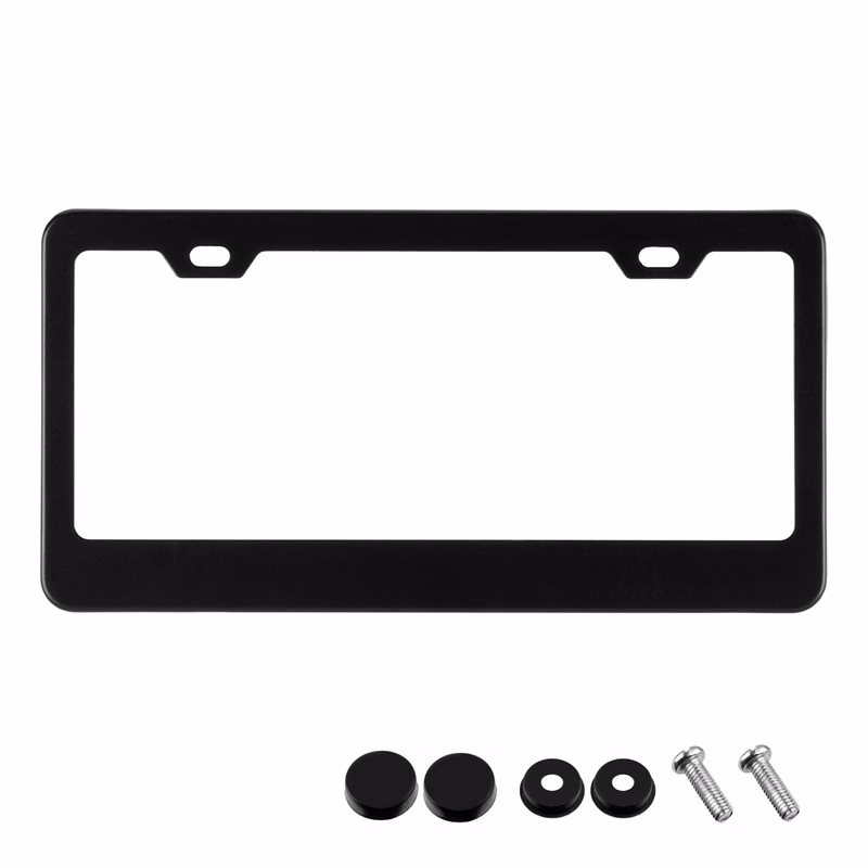 AutoEtch Aluminum License Plate Frame (Engraved Imprint)