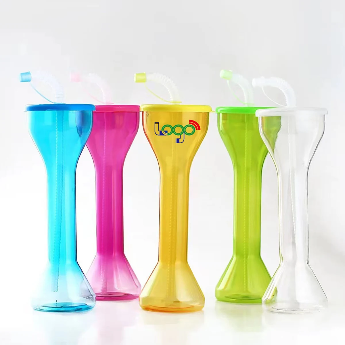 20 oz Transparent Yard Glasses 1