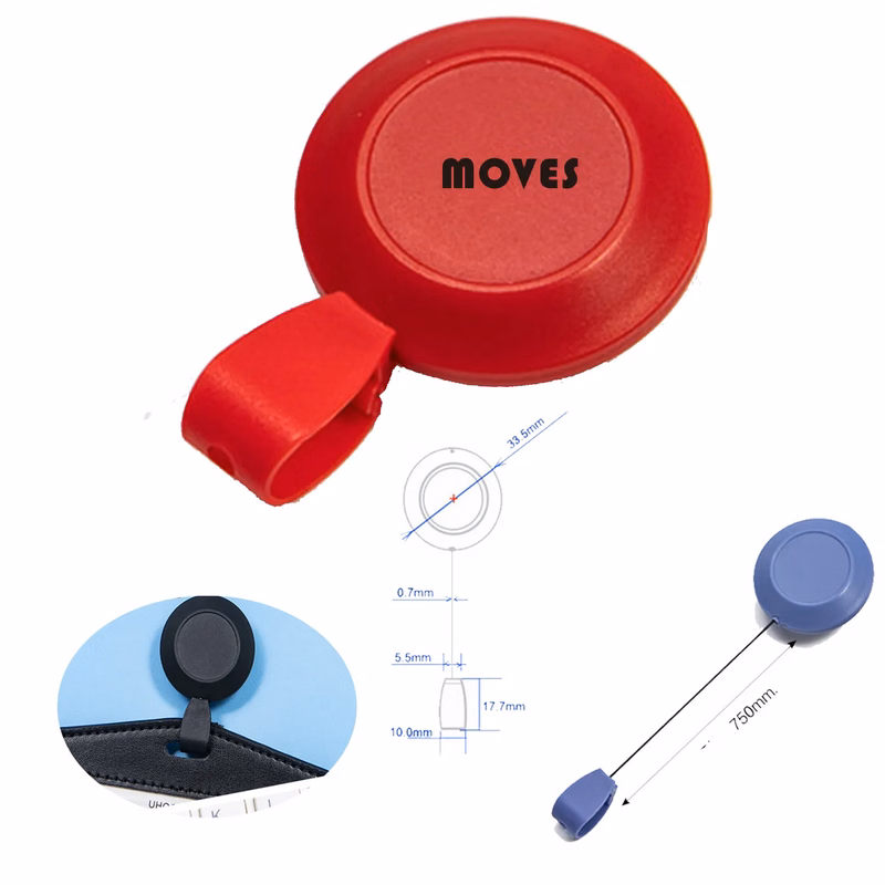 Easy-Pull Button Badge