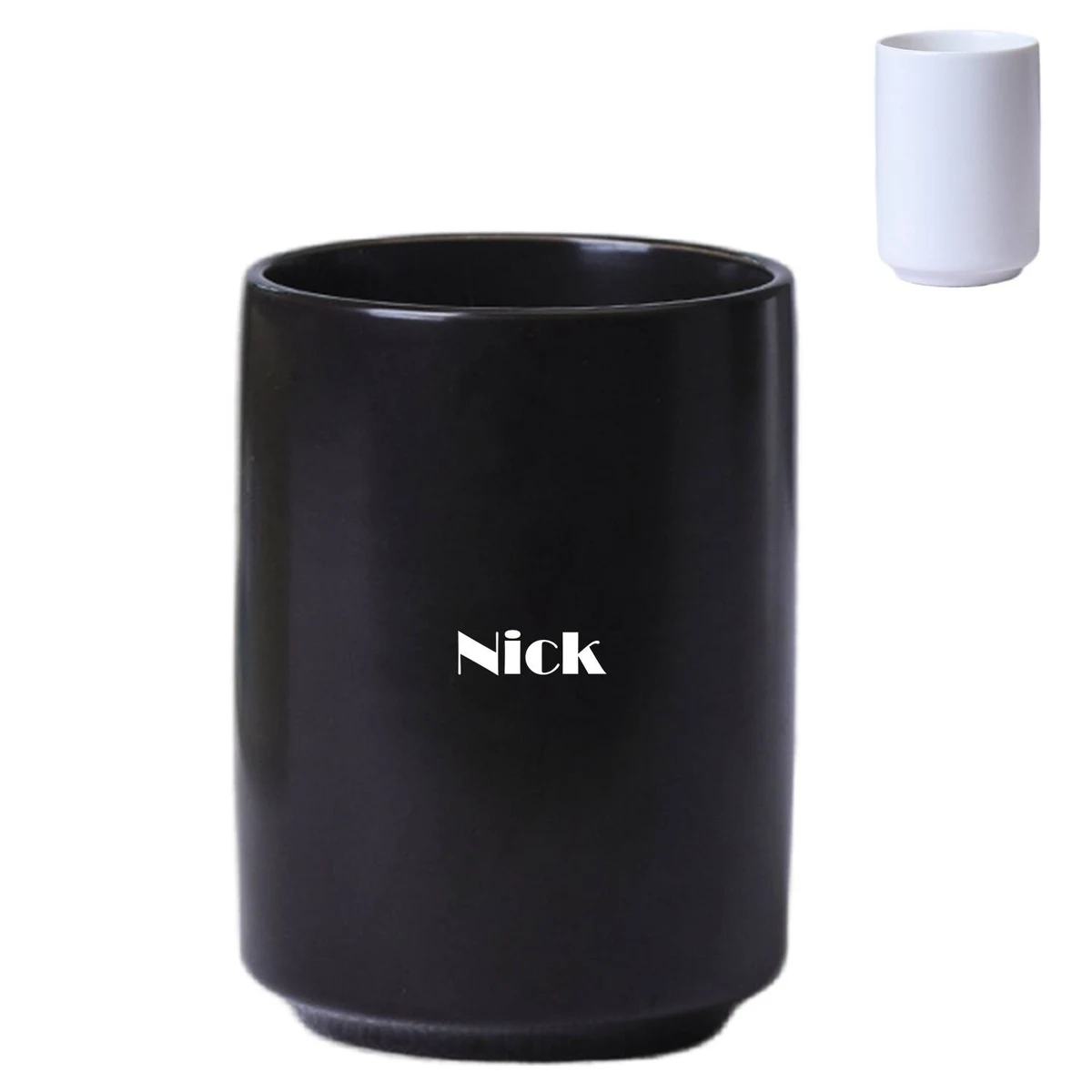 9 OZ Simple Straight Ceramic Mug 1