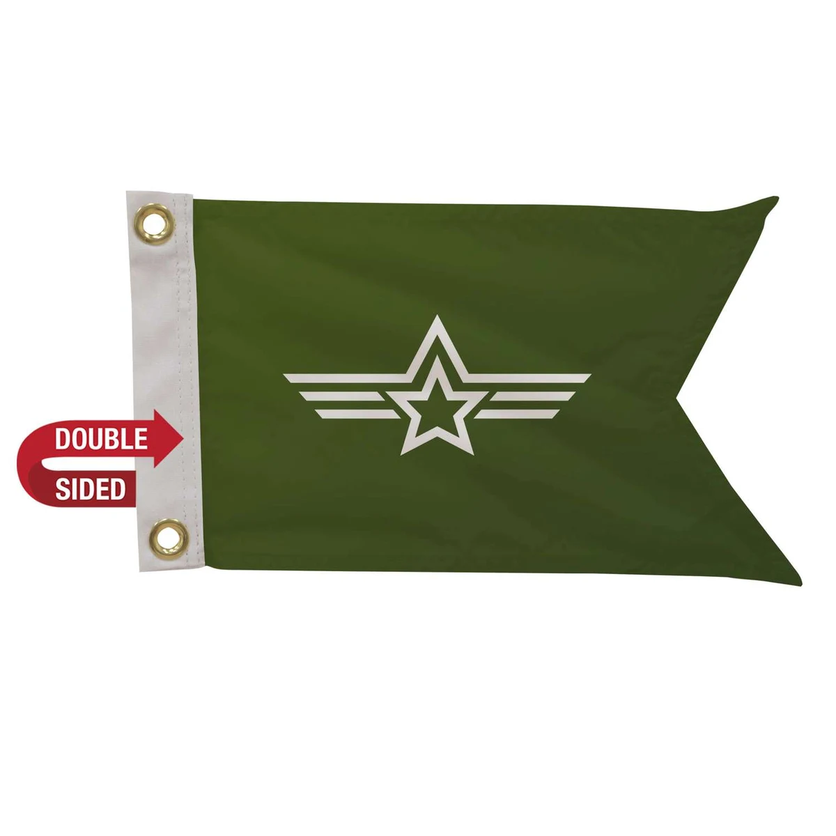 8" x 12" Polyester Guidon Flag Double-Sided 1