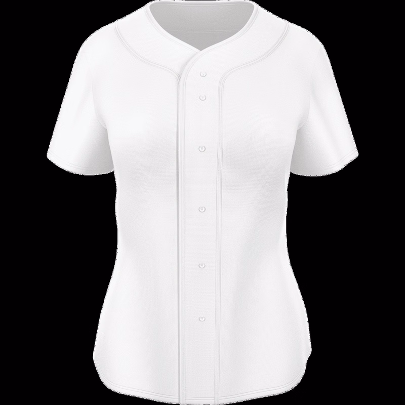 Women's Sublimation Full-Button Baseball Jersey - 200G