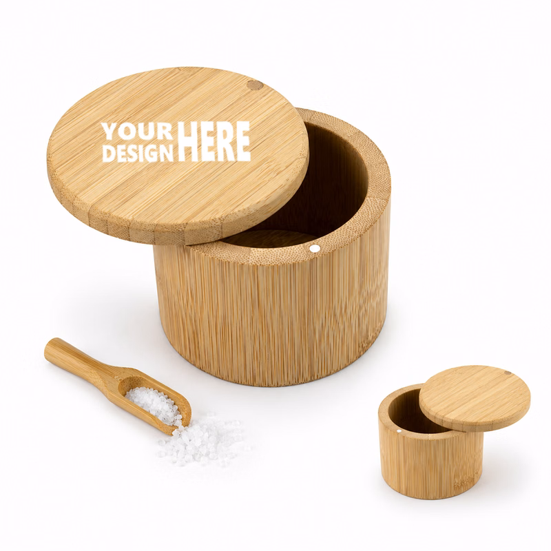 Bamboo Salt Box