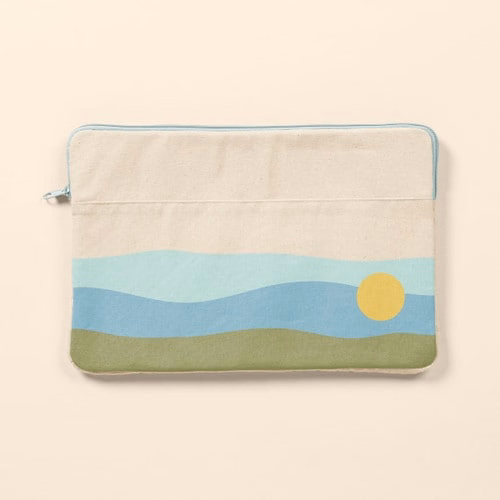 CONTINUED LAPTOP SLEEVES - NATURAL CANVAS - LARGE 15"