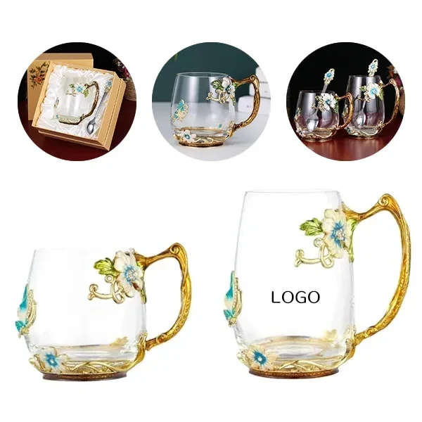 Modern Enamel Mug with Minimalist 1