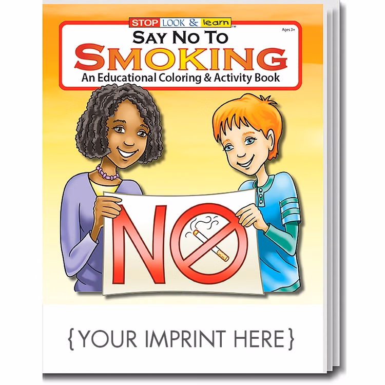 COLORING BOOK - Say No to Smoking Coloring & Activity Book