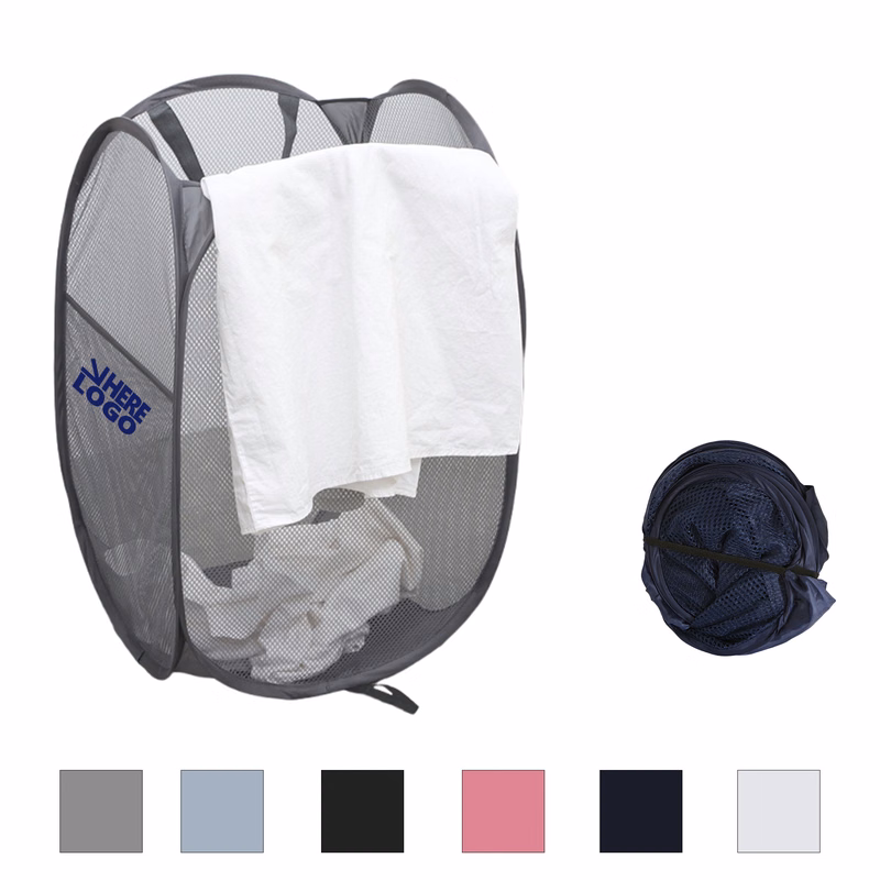 Mesh Foldable Laundry Basket