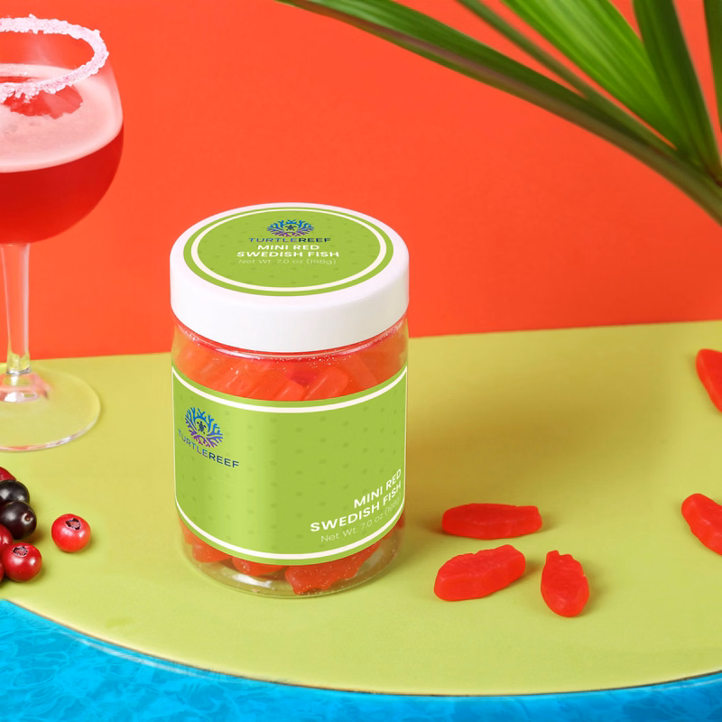 Mini Red Swedish Fish: Large Jar
