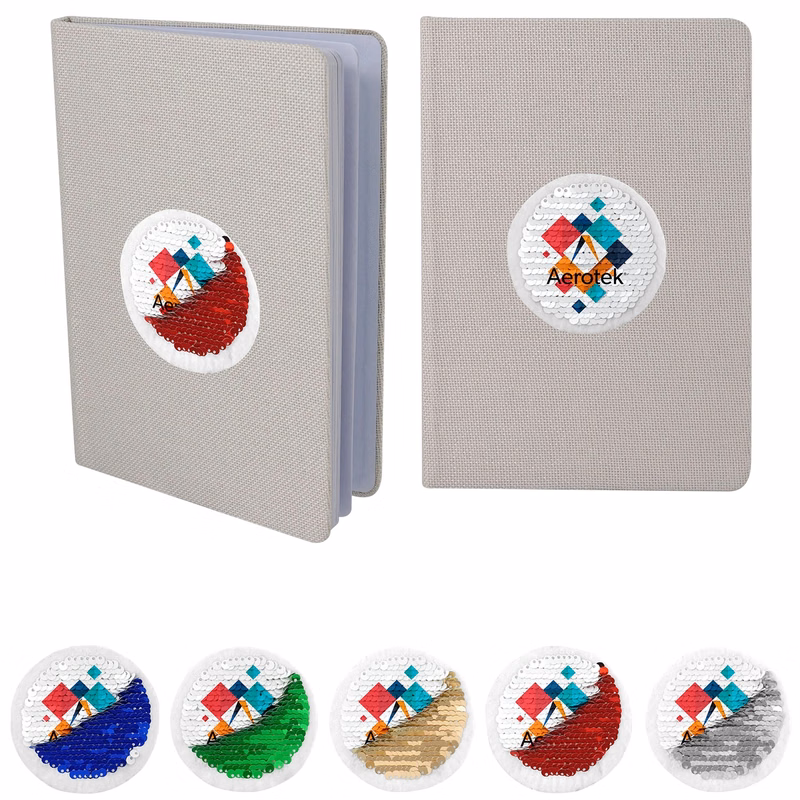 VIBRANT SEQUIN NOTEBOOK