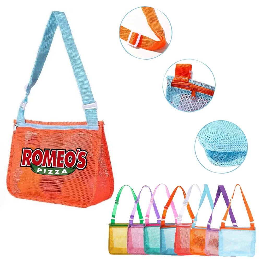 Colorful Poly Mesh and Oxford Fabric Bag 1