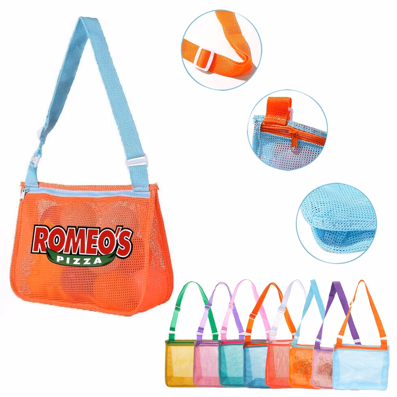 Colorful Poly Mesh and Oxford Fabric Bag