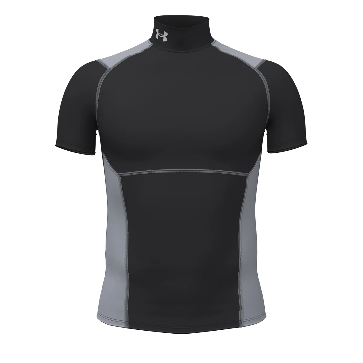 HeatGear Elite Men's Compression Mock Short Sleeve 1