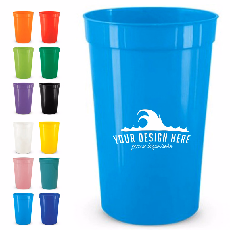 16oz PP Arena Cup Shatterproof Stadium Drinkware Custom