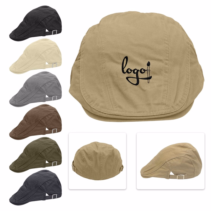 Cotton Newsboy Cap