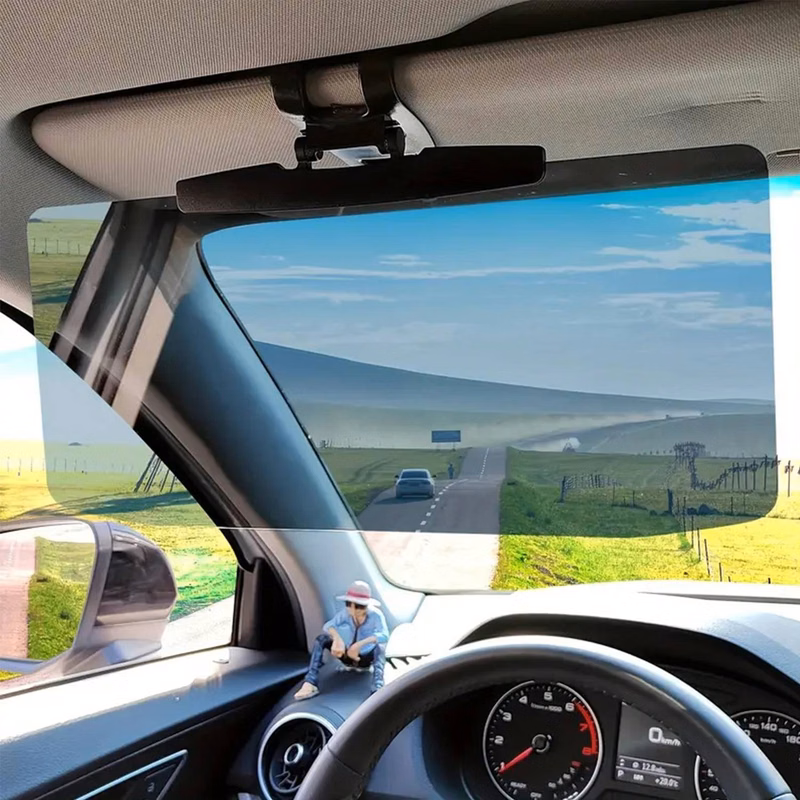 Car Anti-Glare Clip-on Sunshade