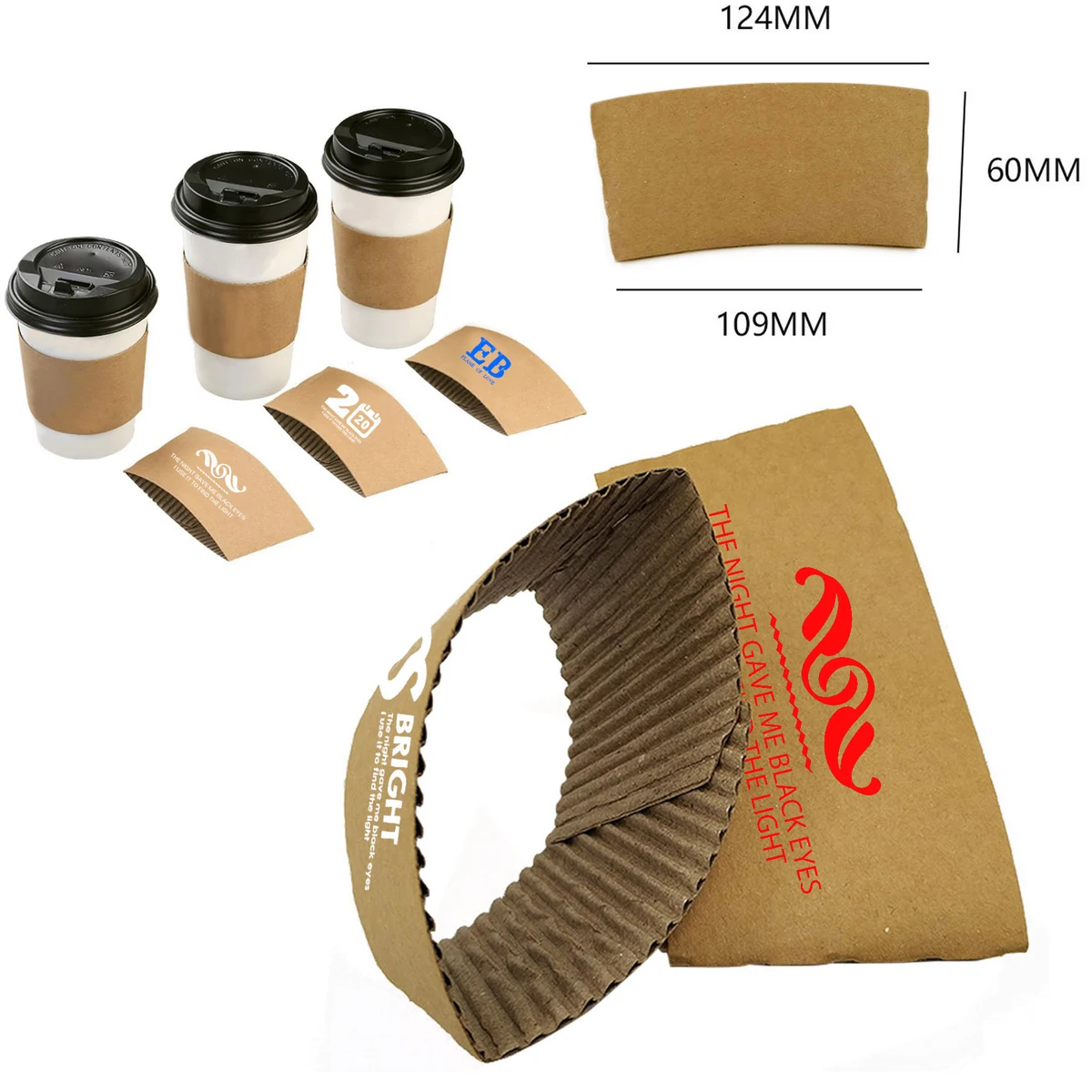 Protective InsulatedCoffee Cup Sleeves 1