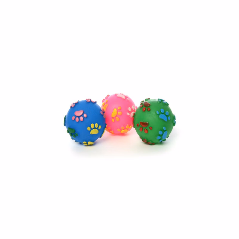 Squeaky Ball Pet Toys - Assorted