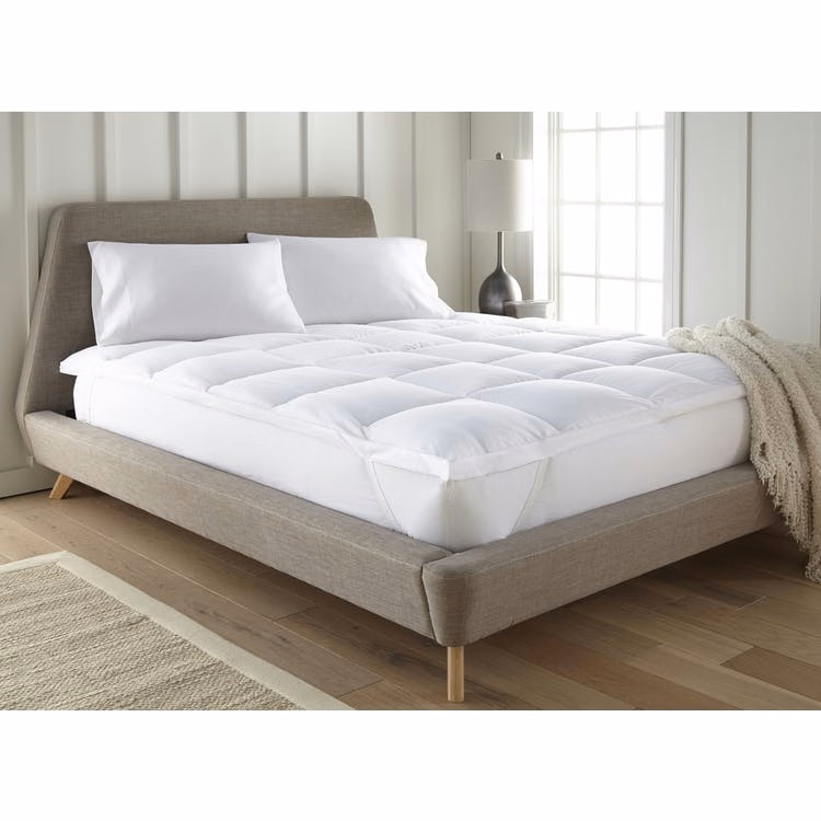 Premium Mattress Toppers - White Queen Overfilled