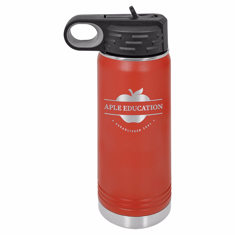 Polar Camel 20 oz. Red Water Bottle