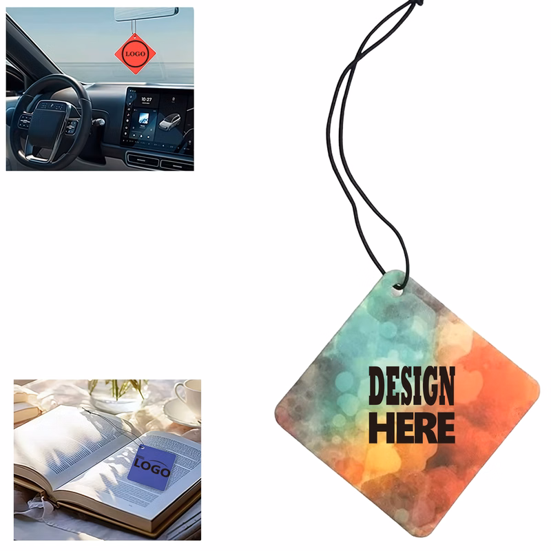 Full Color Paper Car Air Freshener