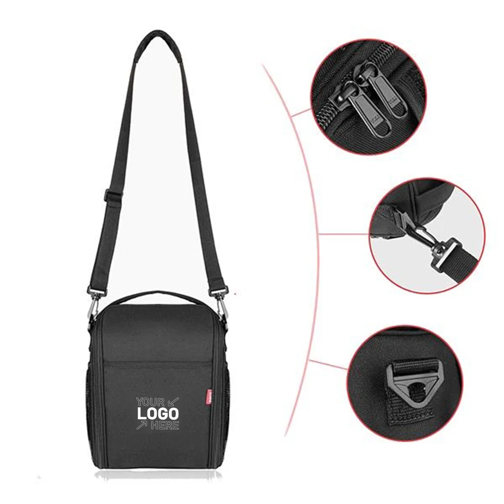 Small Insulated Lunch Bag For Adults And Kids, custom lunch bag with logo imprint 1
