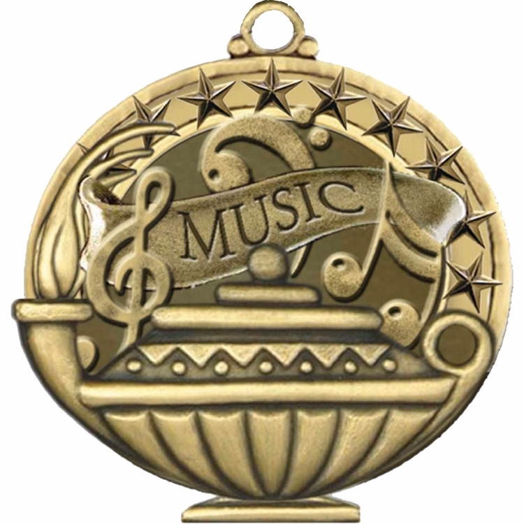 Stock Academic Medals: Musical