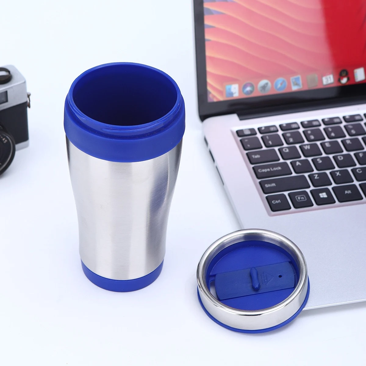 13 Oz. Insulated Stainless Steel Travel Mugs 1