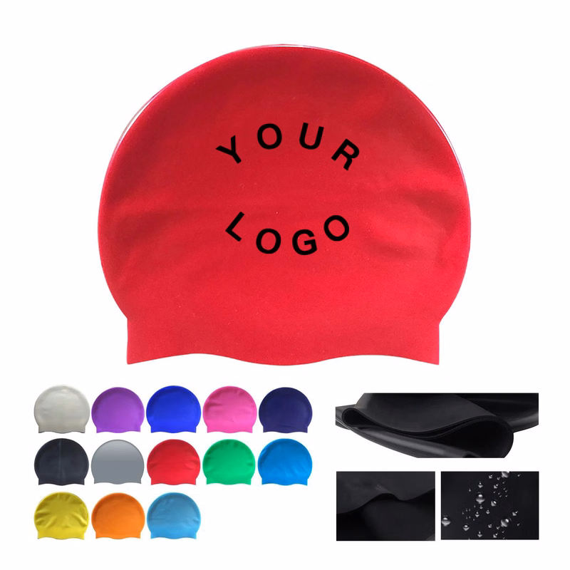 Soft Elastic Swimming Cap for Training and Fitness
