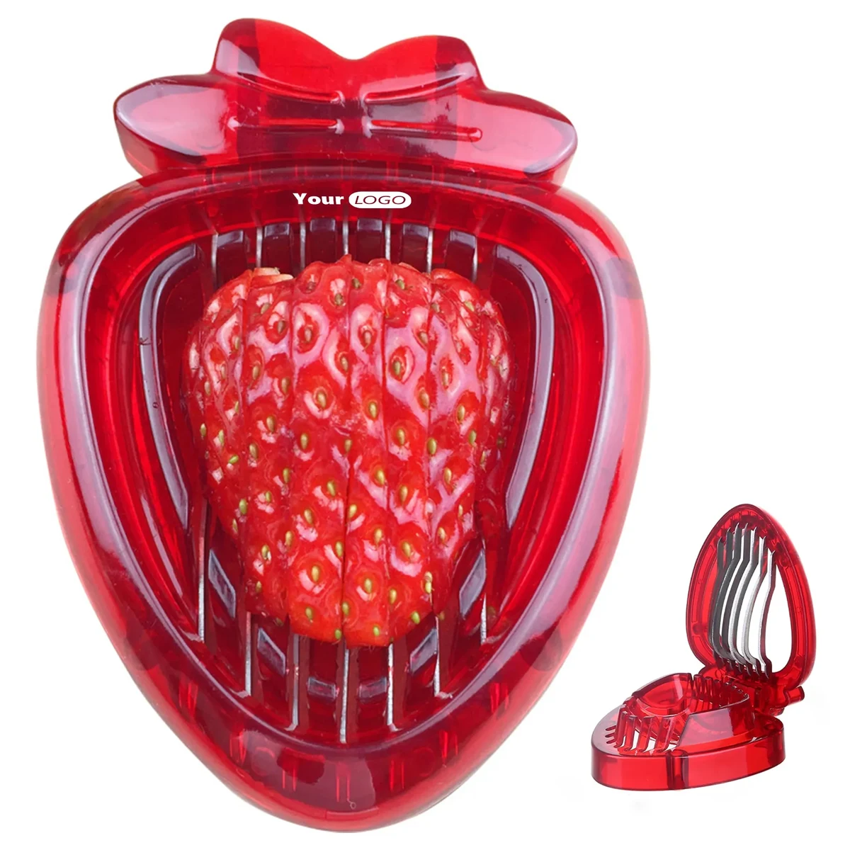 Plastic Strawberry Slicer 1