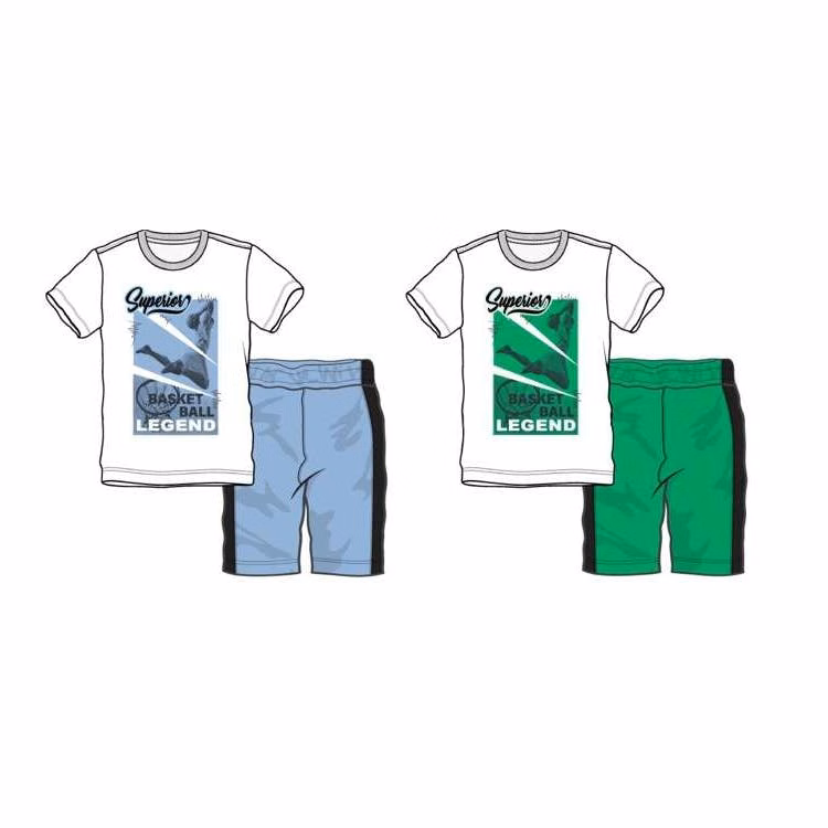 Boys 2 Pc Knit Short Sets - Size 12-24M Assorted Colors