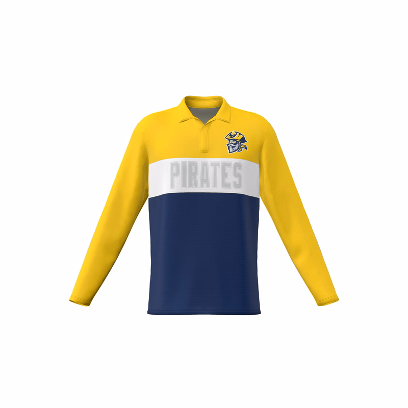 Men's Challenge Long Sleeve Polo - Ultraflex