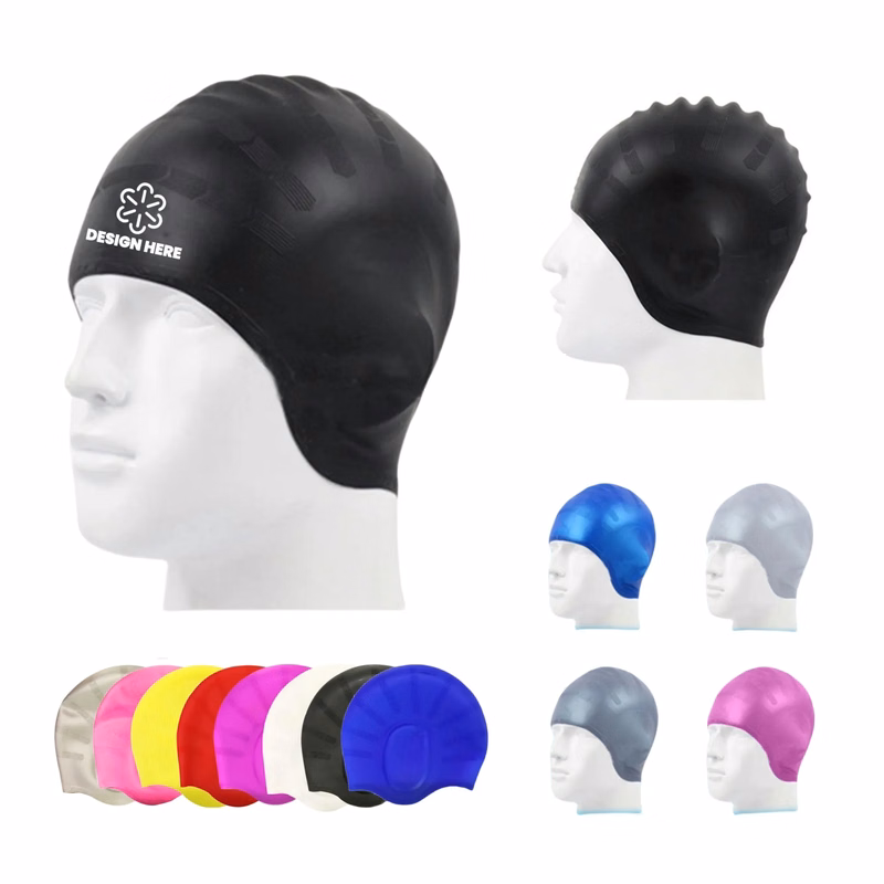 Swim Cap with Ear Covers