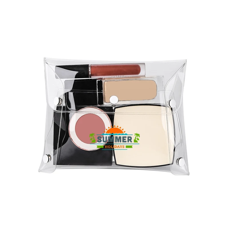 Large Size Professional Clear PVC Makeup Kits 1