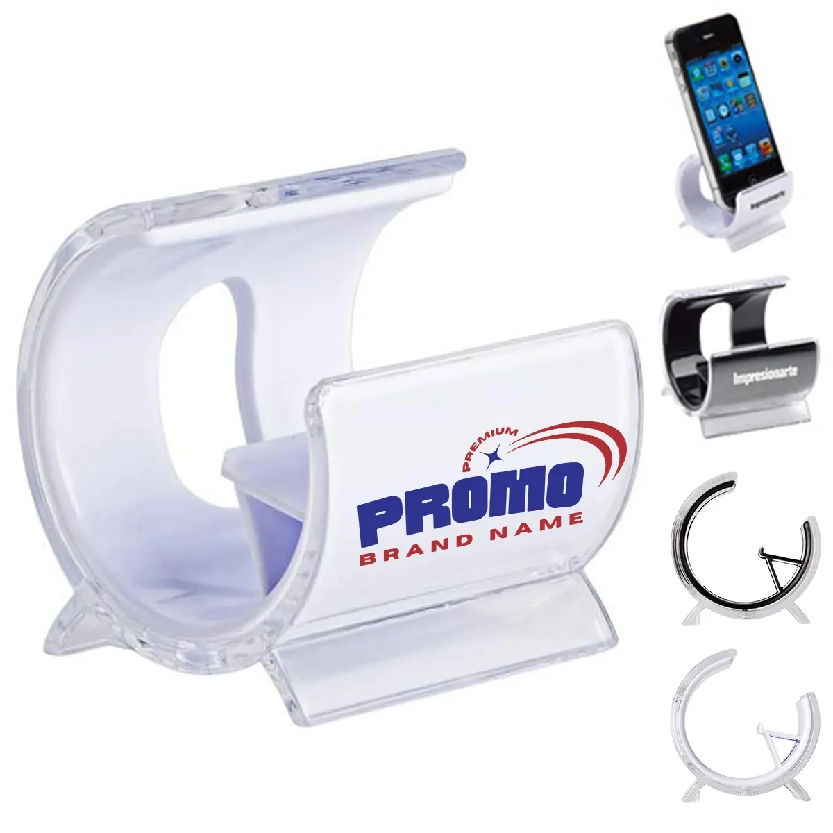 Innovation Double Layer Clam Cell Phone Tablet Holder Stands 1