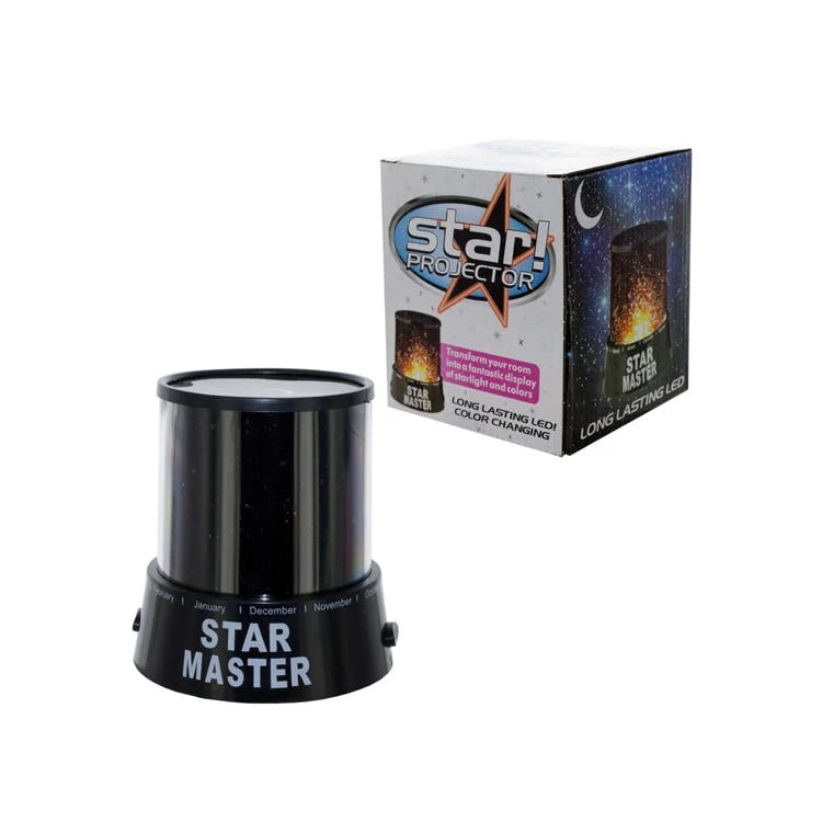 Star Projector - Black LED Lights 3 Batteries 1