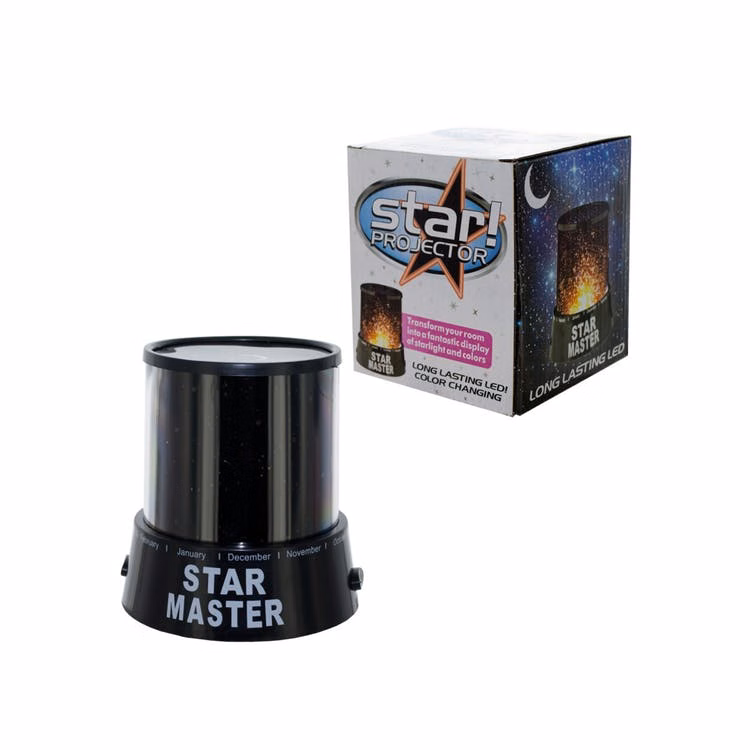 Star Projector - Black LED Lights 3 Batteries